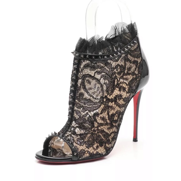 Christian Louboutin Shoes - Christian Louboutin HENRIETTA booties lace Studs